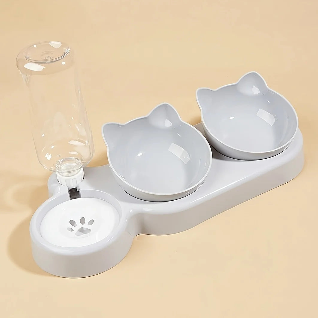 SmartBowl 3-i-1 – Mat, vatten & bekväm ätposition