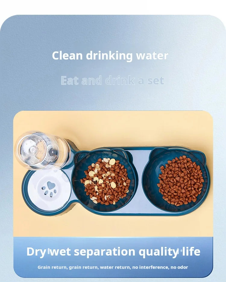 SmartBowl 3-i-1 – Mat, vatten & bekväm ätposition