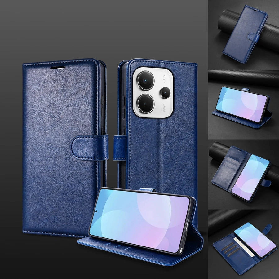 Magnetiskt Plånboksfodral med Kortfack för iPhone