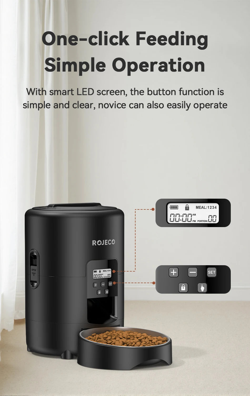 SmartFeed 2L – Automatisk foderautomat