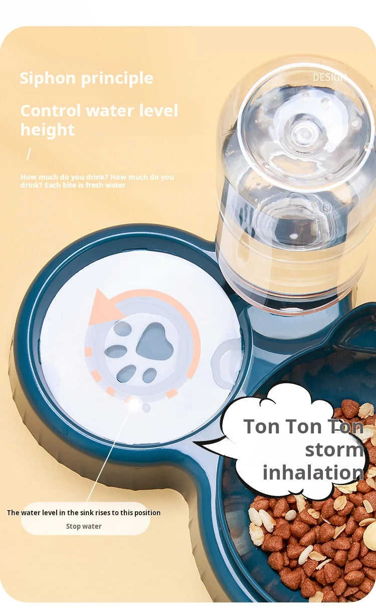 SmartBowl 3-i-1 – Mat, vatten & bekväm ätposition