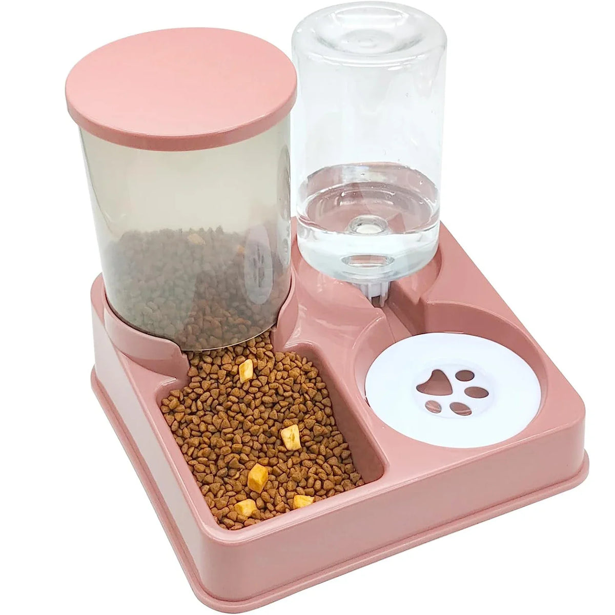 PetFlow 2-i-1 Mat- & Vattenstation