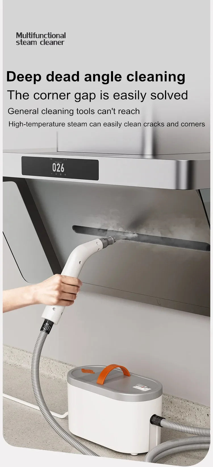 Digital handhållen ångrengörare 2500W