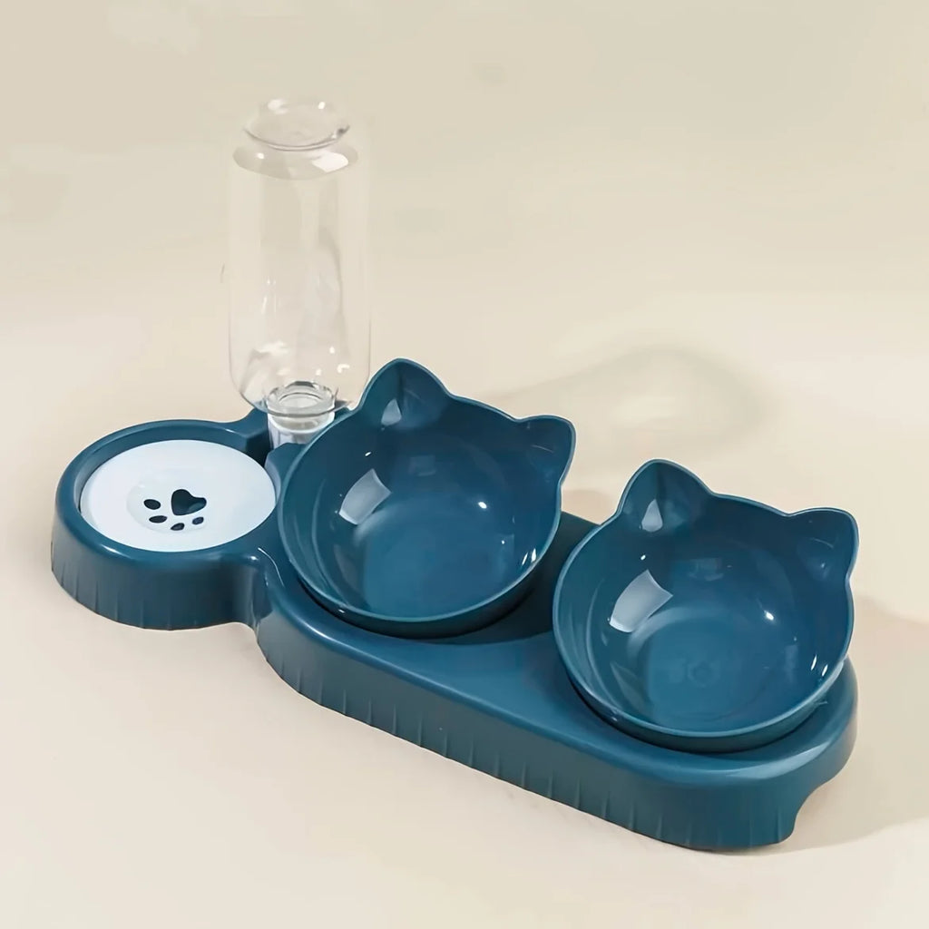 SmartBowl 3-i-1 – Mat, vatten & bekväm ätposition