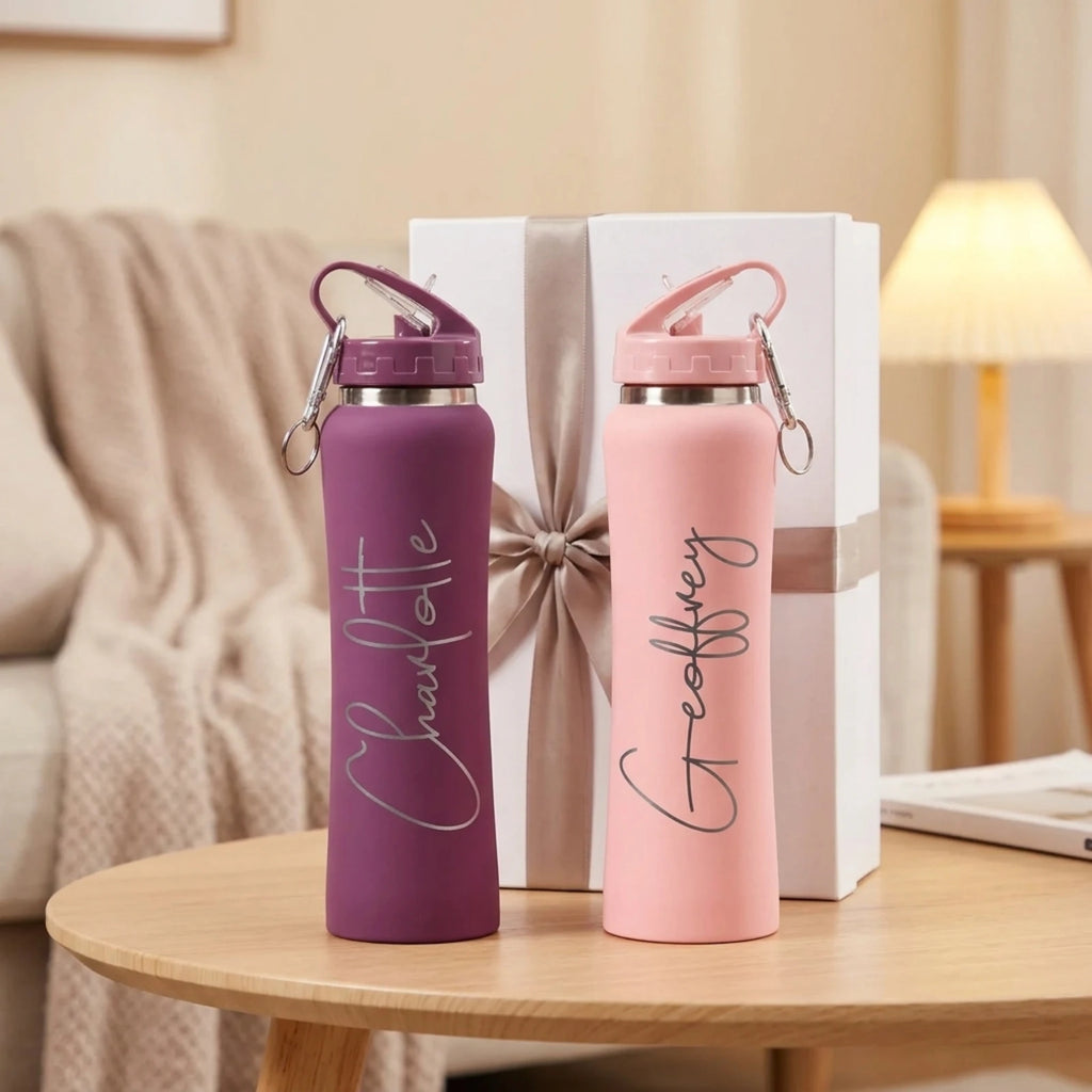 Personlig stålflaska 600 ml