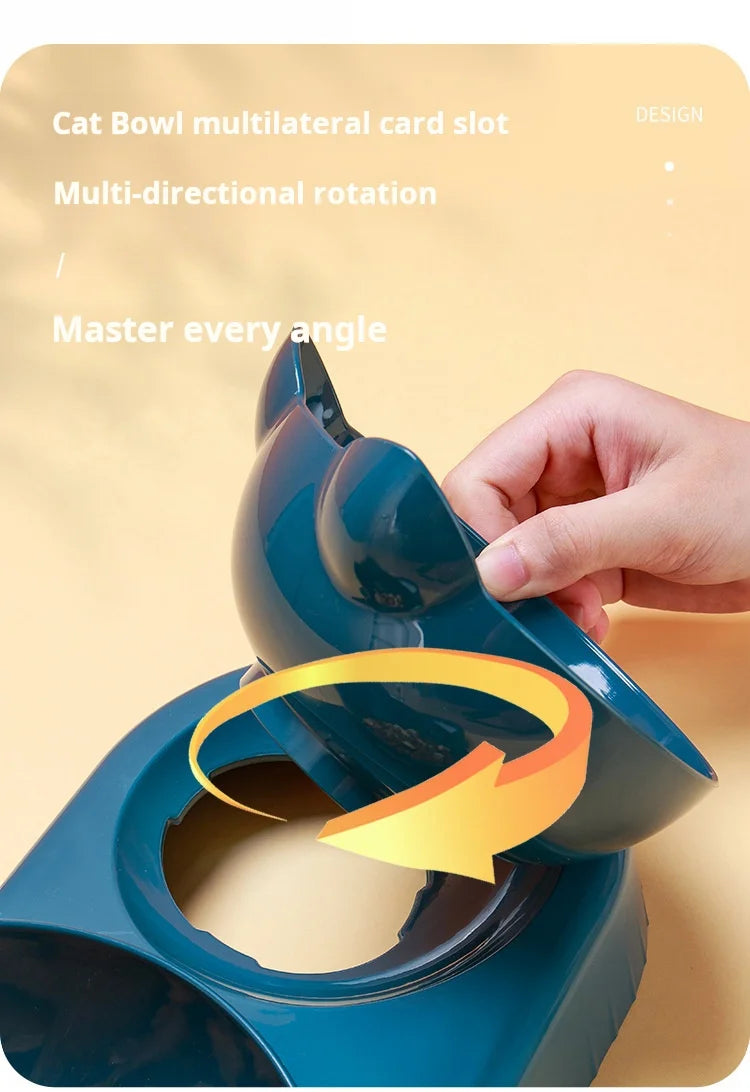 SmartBowl 3-i-1 – Mat, vatten & bekväm ätposition