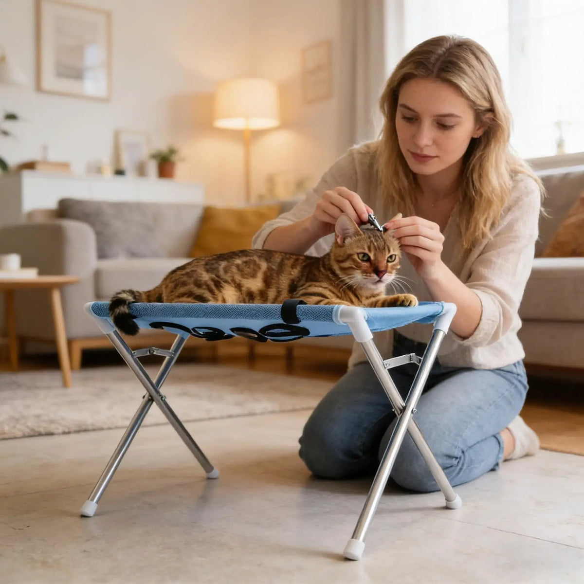 Grooming Hammock – Klipp- & pälsvårdssele